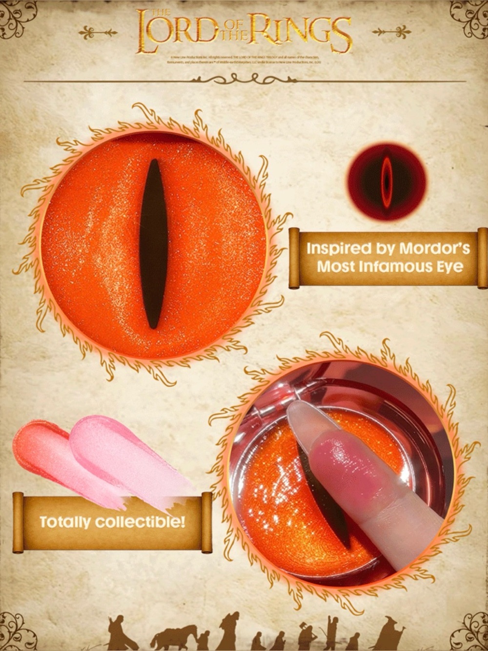 🧡New SheGlam Lord Of the Rings Makeup Collection - Picture 13 of 16